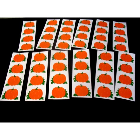 Creative Memories & Mrs. Grossman  Stickers, 12studio confetti 24modules pumpkin - Picture 3 of 4